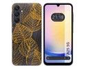 Funda Silicona Transparente para Samsung Galaxy A25 5G diseño Hojas Dibujos