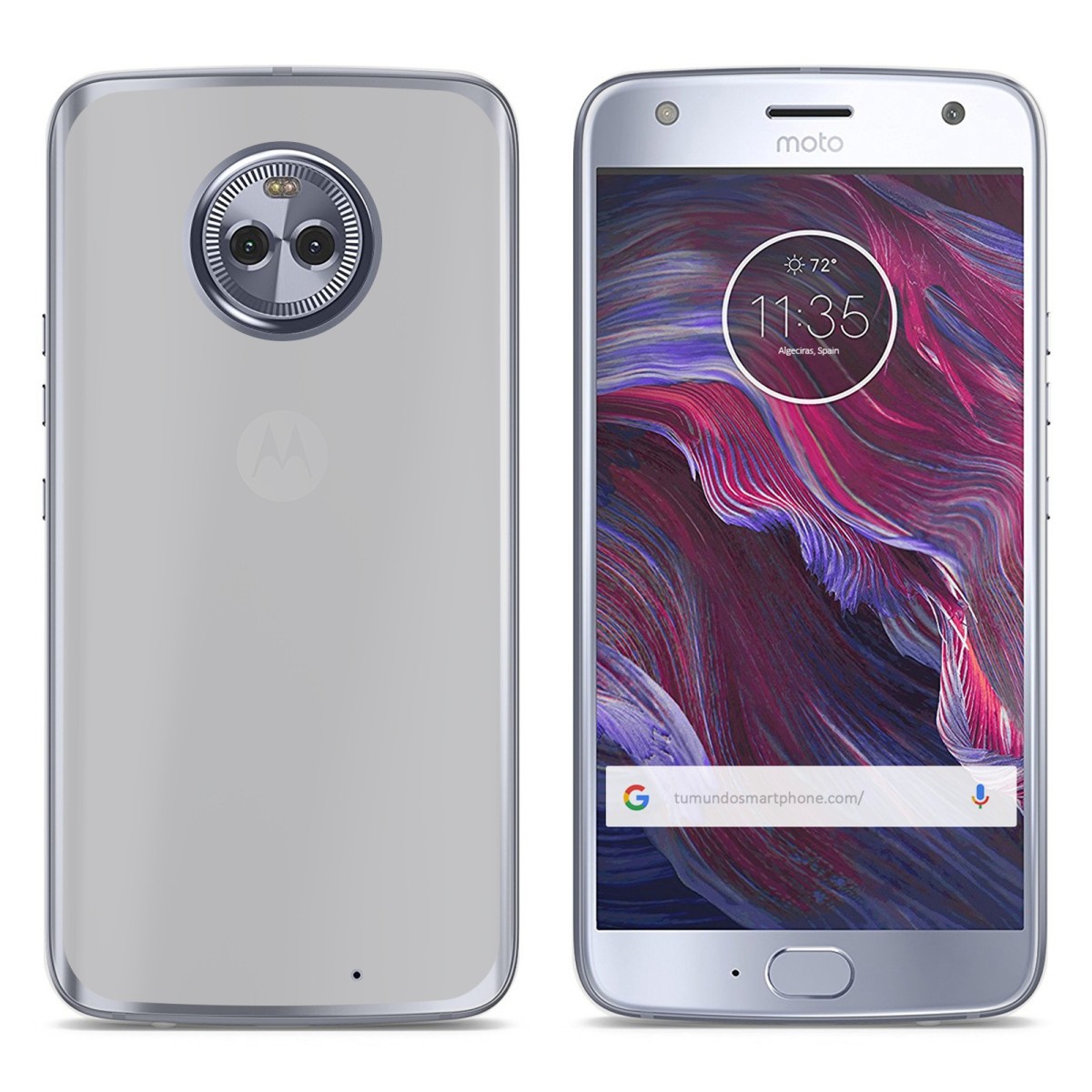 Funda Gel Tpu para Motorola Moto X4 Color Transparente