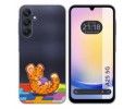 Funda Silicona Transparente para Samsung Galaxy A25 5G diseño Leopardo Dibujos
