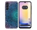 Funda Silicona Transparente para Samsung Galaxy A25 5G diseño Mandala Dibujos
