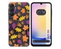 Funda Silicona Transparente para Samsung Galaxy A25 5G diseño Otoño Dibujos