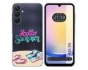 Funda Silicona Transparente para Samsung Galaxy A25 5G diseño Summer Dibujos