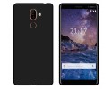 Funda Gel Tpu para Nokia 7 Plus Color Negra
