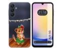 Funda Silicona Transparente para Samsung Galaxy A25 5G diseño Suricata Dibujos