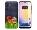 Funda Silicona Transparente para Samsung Galaxy A25 5G diseño Tigre Dibujos