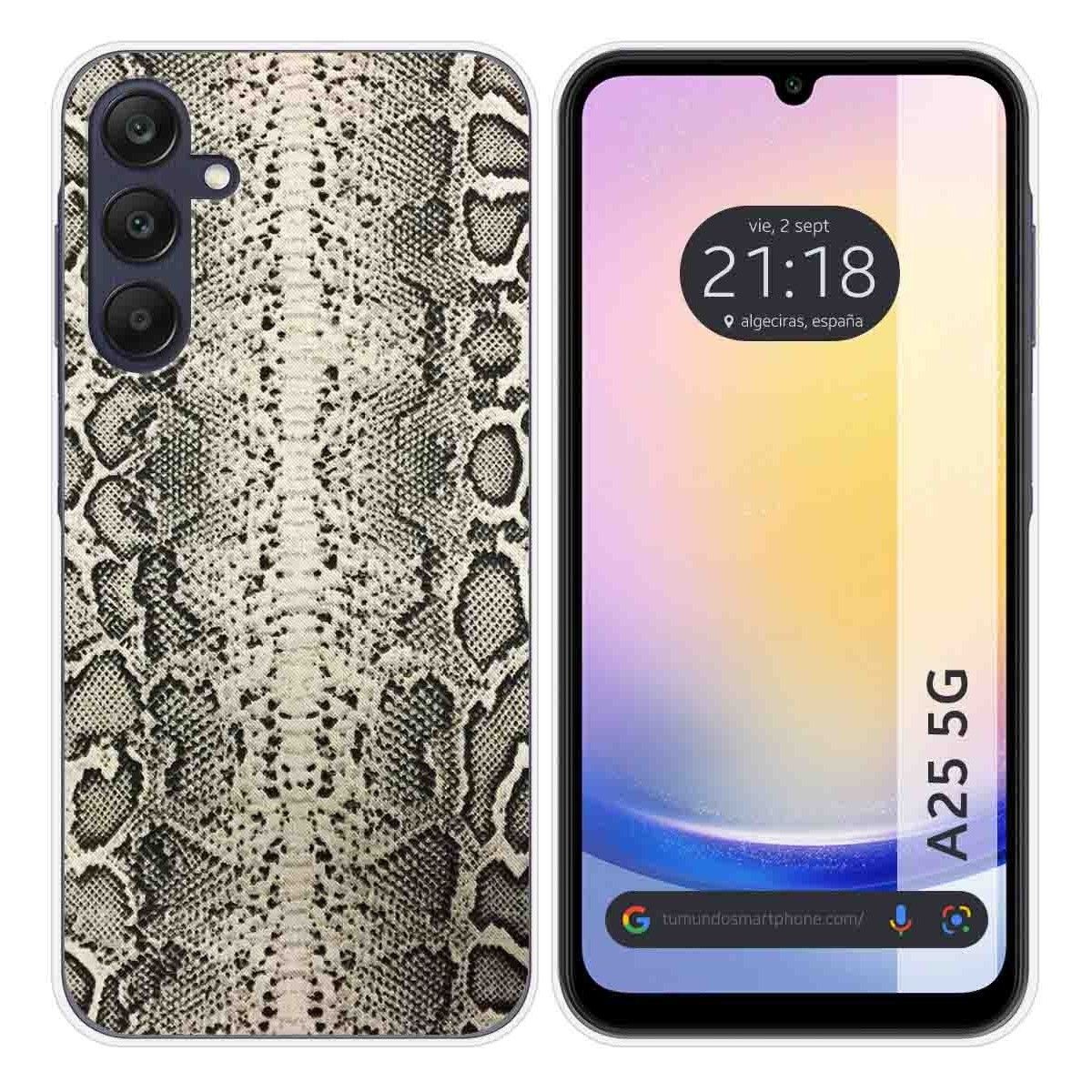 Funda Silicona para Samsung Galaxy A25 5G diseño Animal 01 Dibujos