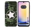 Funda Silicona para Samsung Galaxy A25 5G diseño Camuflaje 01 Dibujos