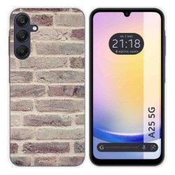 Funda Silicona para Samsung Galaxy A25 5G diseño Ladrillo 01 Dibujos