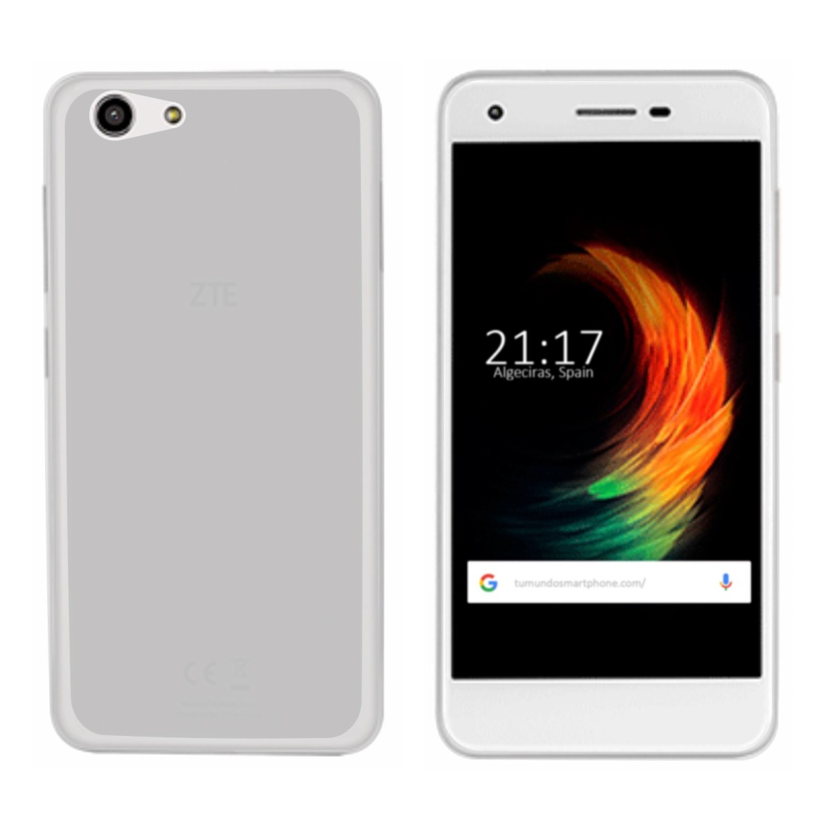 Funda Gel Tpu para Zte Blade A522 Color Transparente