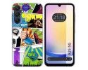Funda Silicona para Samsung Galaxy A25 5G diseño Comic Dibujos