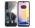Funda Silicona para Samsung Galaxy A25 5G diseño Elefante Dibujos