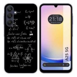 Funda Silicona para Samsung Galaxy A25 5G diseño Formulas Dibujos