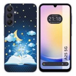 Funda Silicona para Samsung Galaxy A25 5G diseño Libro Cuentos Dibujos