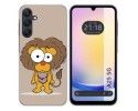 Funda Silicona para Samsung Galaxy A25 5G diseño Leon Dibujos