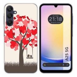 Funda Silicona para Samsung Galaxy A25 5G diseño Pajaritos Dibujos