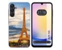 Funda Silicona para Samsung Galaxy A25 5G diseño Paris Dibujos