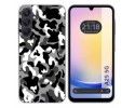 Funda Silicona para Samsung Galaxy A25 5G diseño Snow Camuflaje Dibujos