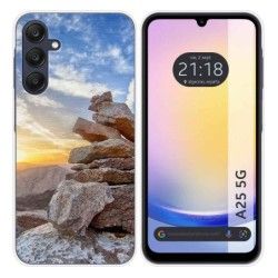 Funda Silicona para Samsung Galaxy A25 5G diseño Sunset Dibujos
