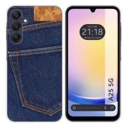 Funda Silicona para Samsung Galaxy A25 5G diseño Vaquero Dibujos