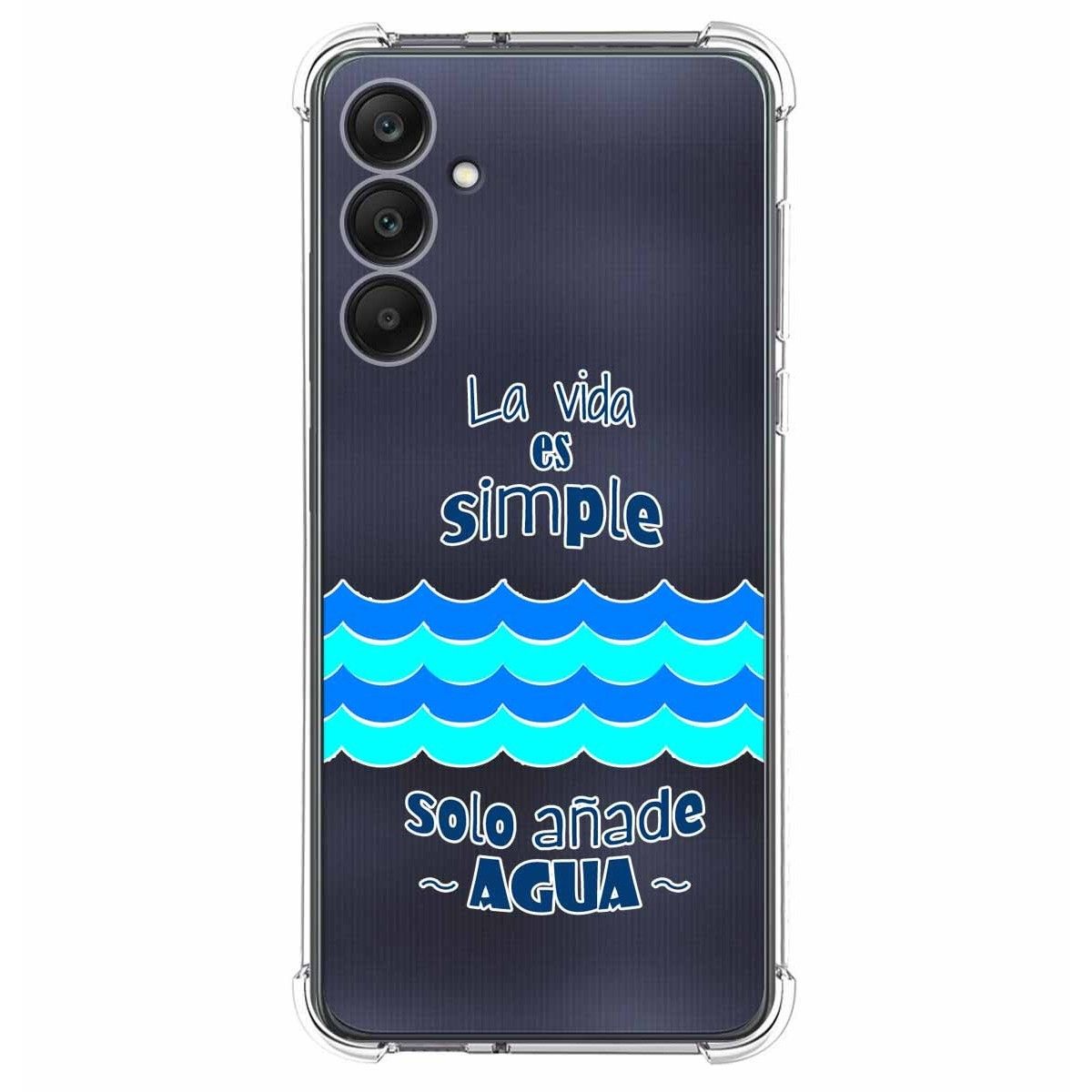 Funda Silicona Antigolpes para Samsung Galaxy A25 5G diseño Agua Dibujos