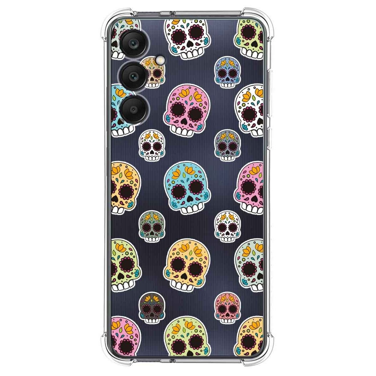 Funda Silicona Antigolpes para Samsung Galaxy A25 5G diseño Catrina Dibujos