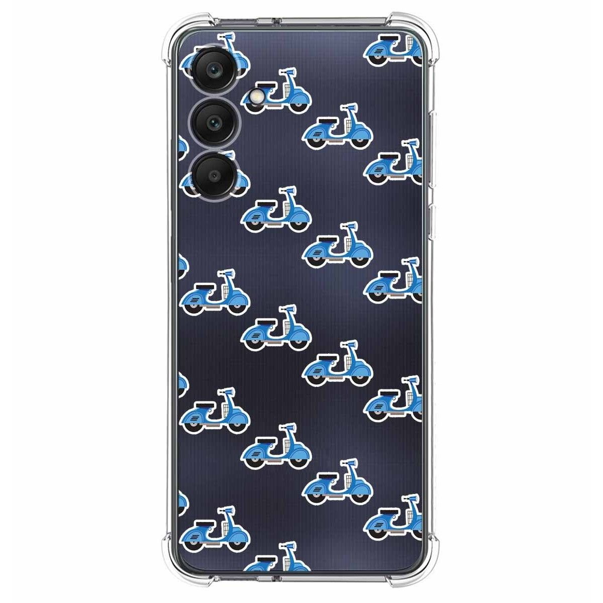 Funda Silicona Antigolpes para Samsung Galaxy A25 5G diseño Scooter Dibujos