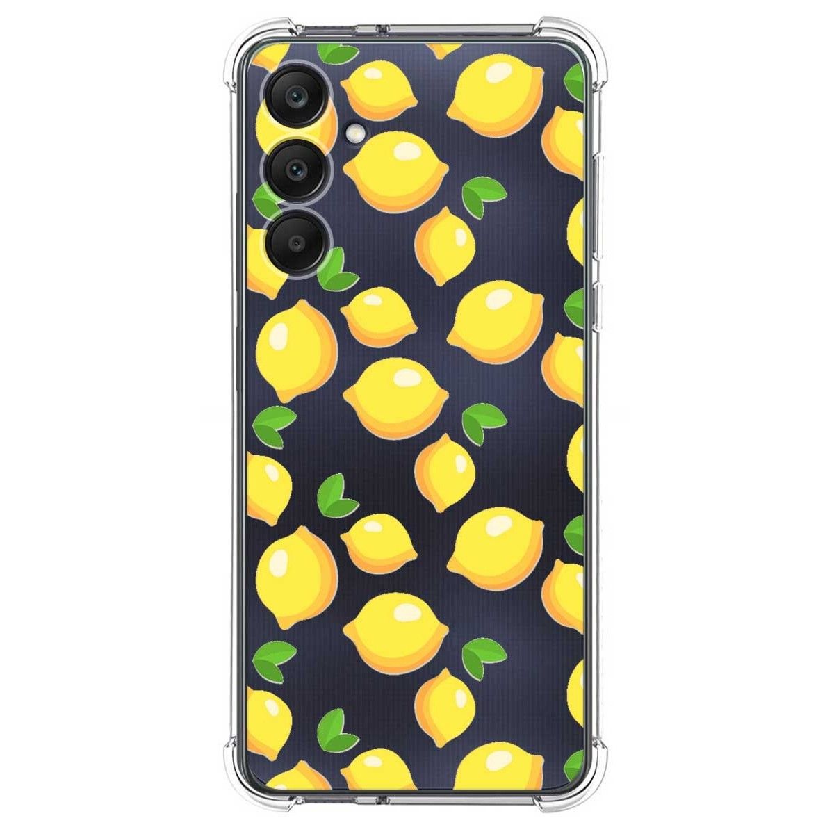 Funda Silicona Antigolpes para Samsung Galaxy A25 5G diseño Limones Dibujos