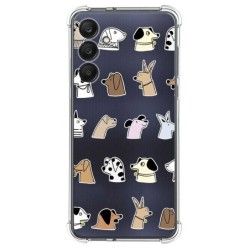 Funda Silicona Antigolpes para Samsung Galaxy A25 5G diseño Perros Dibujos