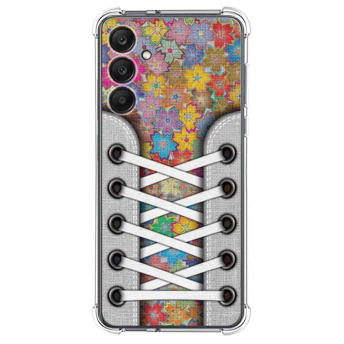 Funda Silicona Antigolpes para Samsung Galaxy A25 5G diseño Zapatillas 05 Dibujos