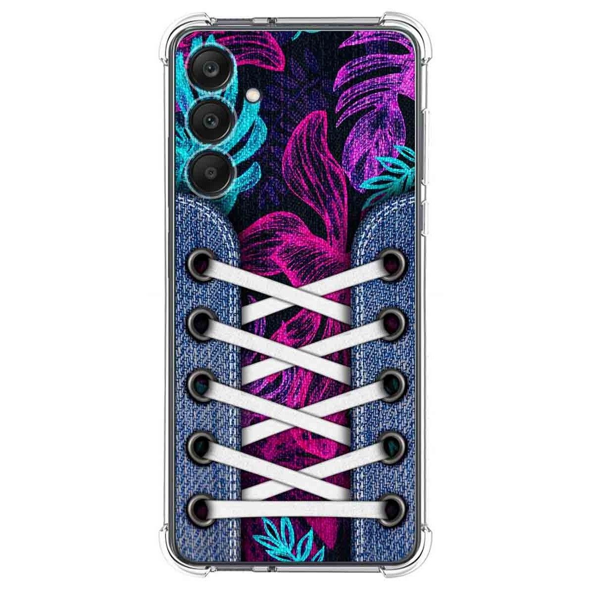Funda Silicona Antigolpes para Samsung Galaxy A25 5G diseño Zapatillas 07 Dibujos