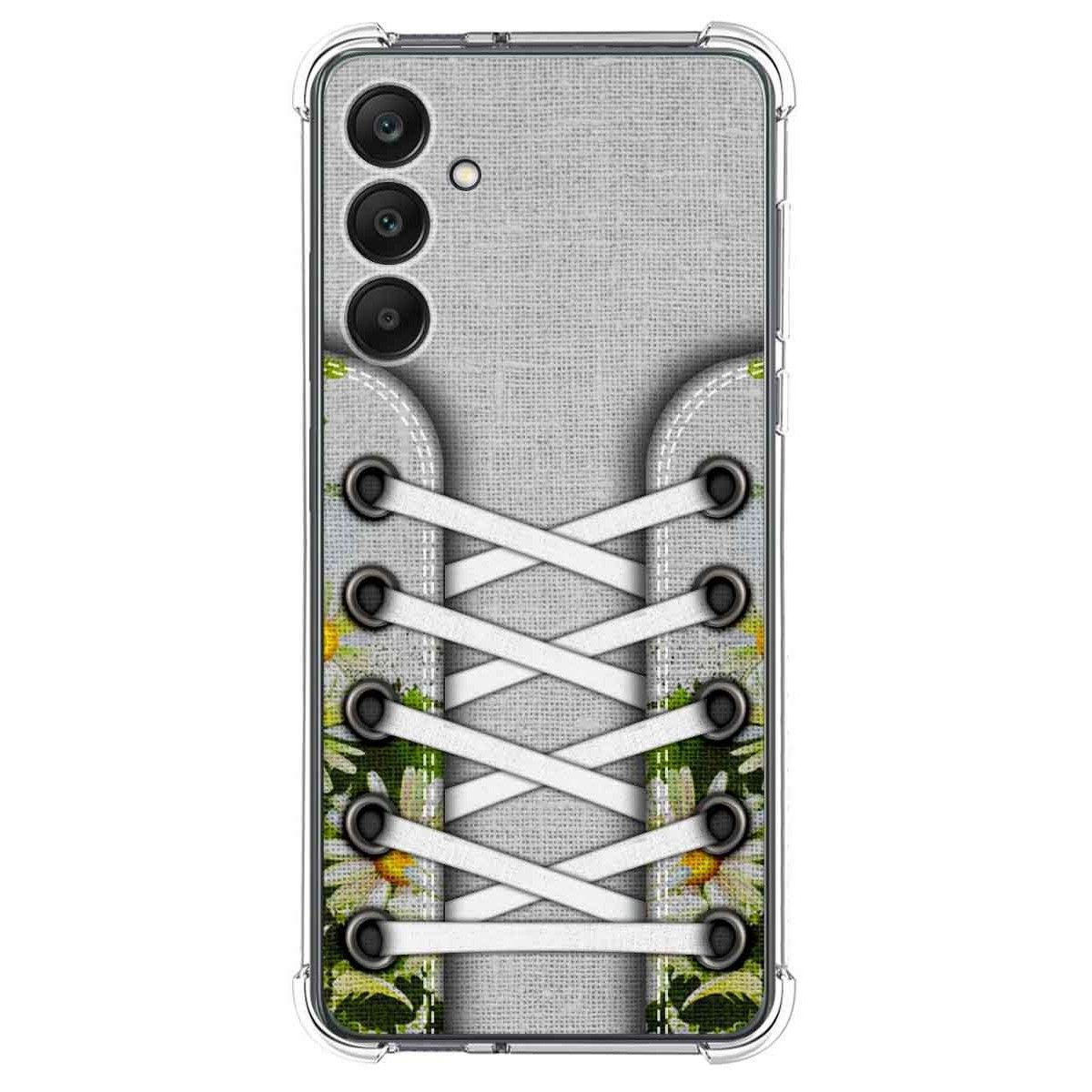 Funda Silicona Antigolpes para Samsung Galaxy A25 5G diseño Zapatillas 08 Dibujos