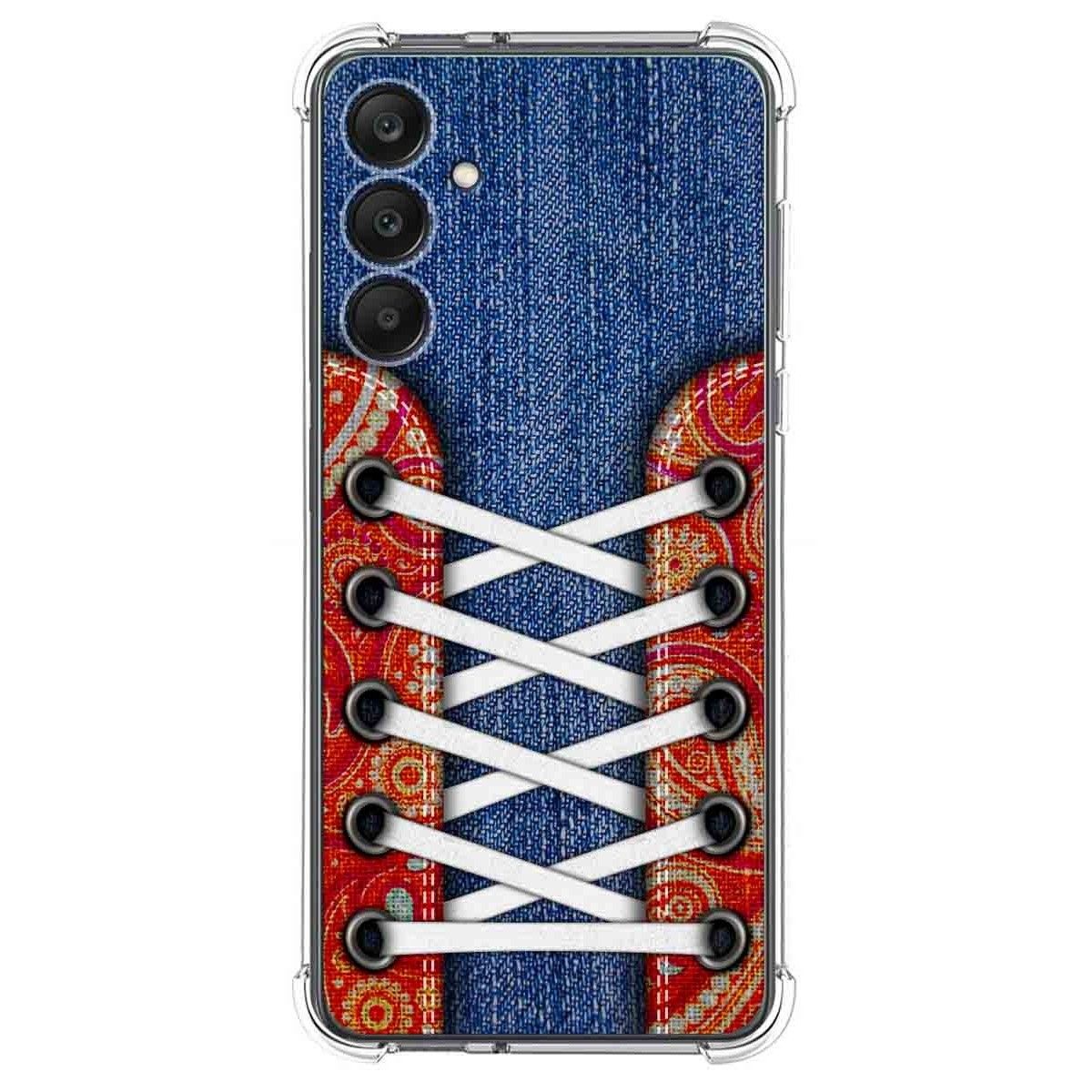Funda Silicona Antigolpes para Samsung Galaxy A25 5G diseño Zapatillas 11 Dibujos