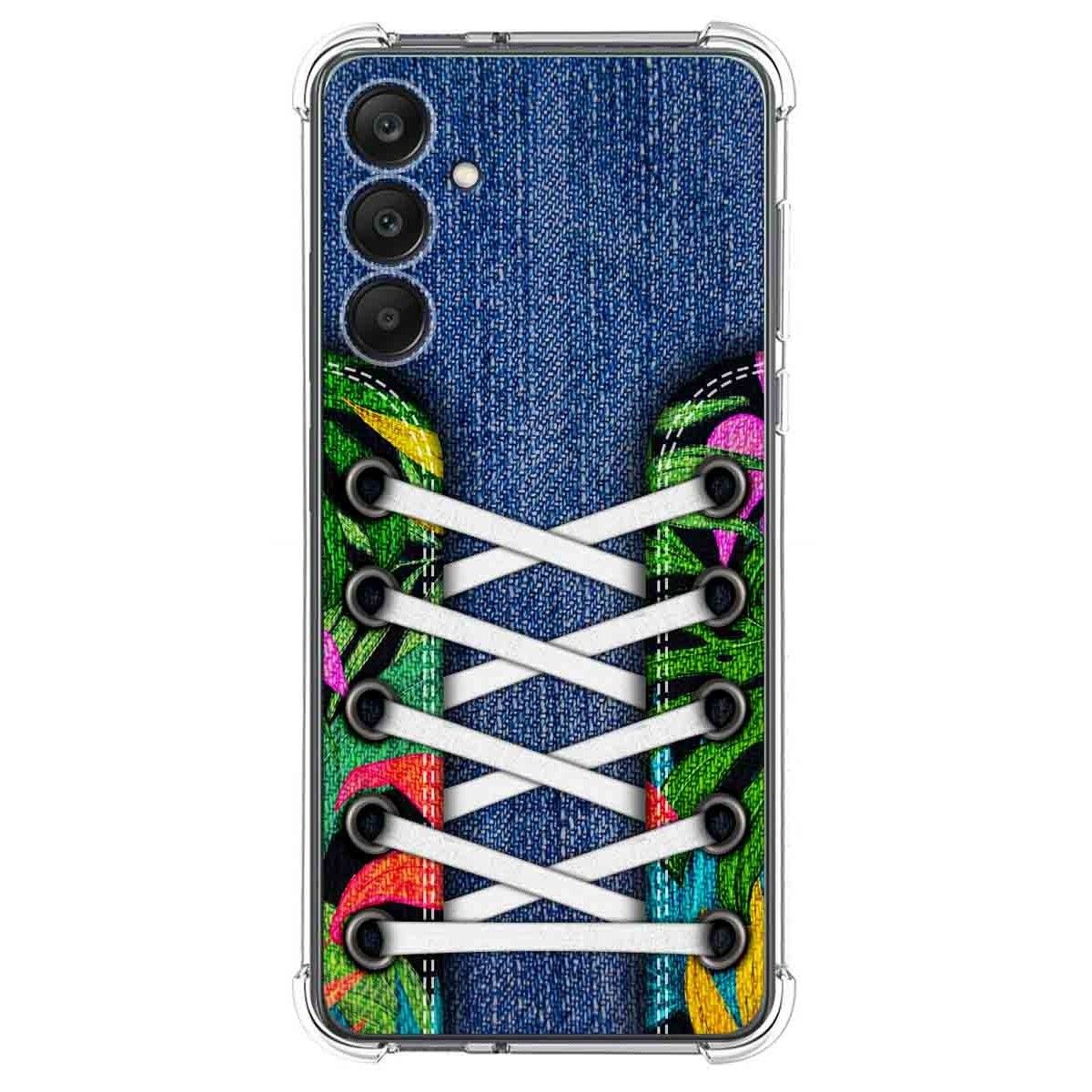 Funda Silicona Antigolpes para Samsung Galaxy A25 5G diseño Zapatillas 13 Dibujos