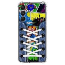 Funda Silicona Antigolpes para Samsung Galaxy A25 5G diseño Zapatillas 14 Dibujos