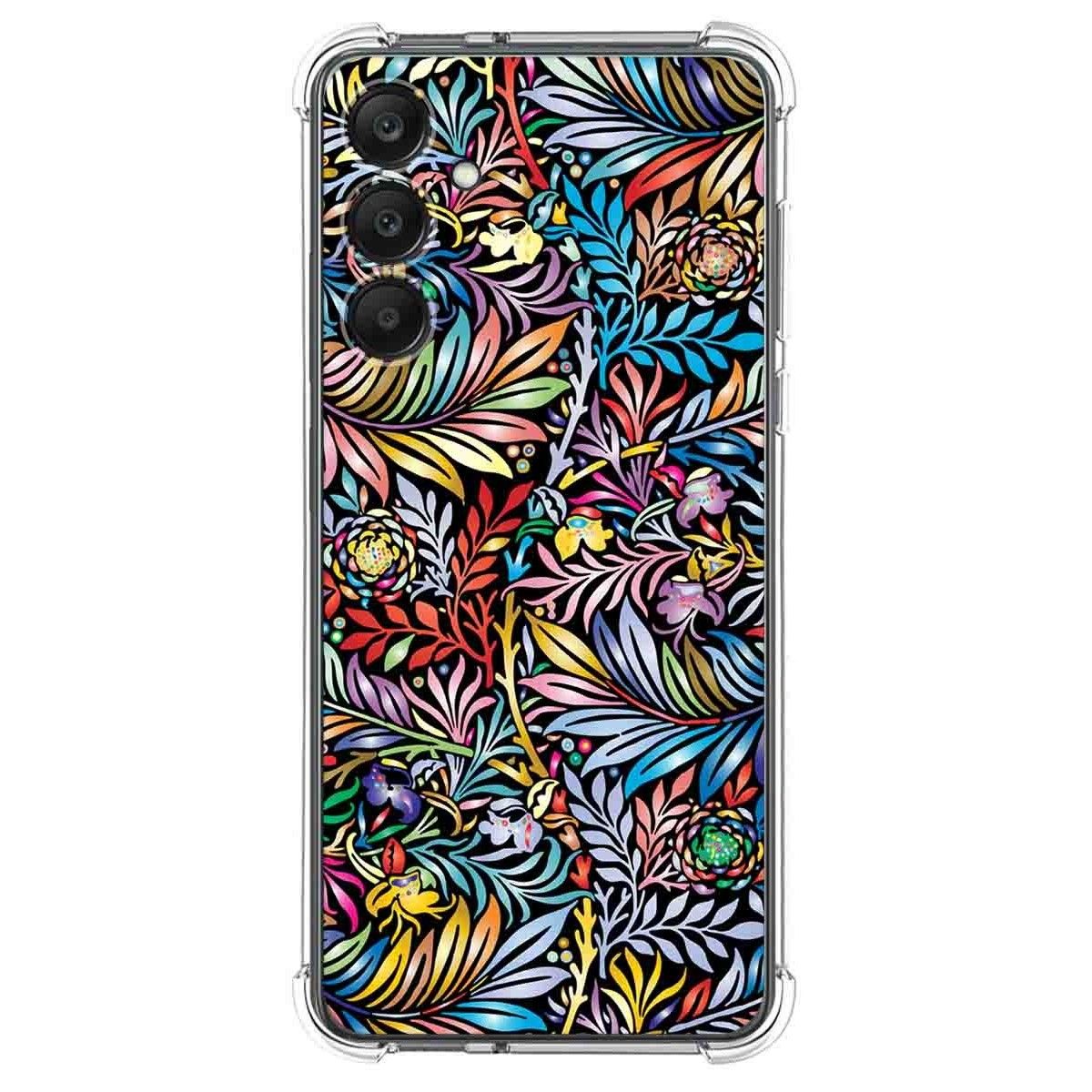 Funda Silicona Antigolpes para Samsung Galaxy A25 5G diseño Flores 04 Dibujos