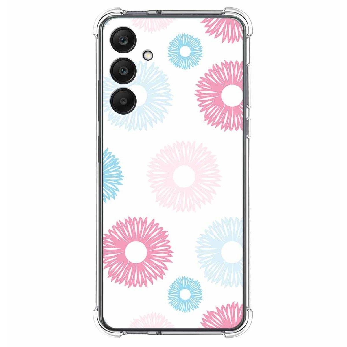 Funda Silicona Antigolpes para Samsung Galaxy A25 5G diseño Flores 06 Dibujos