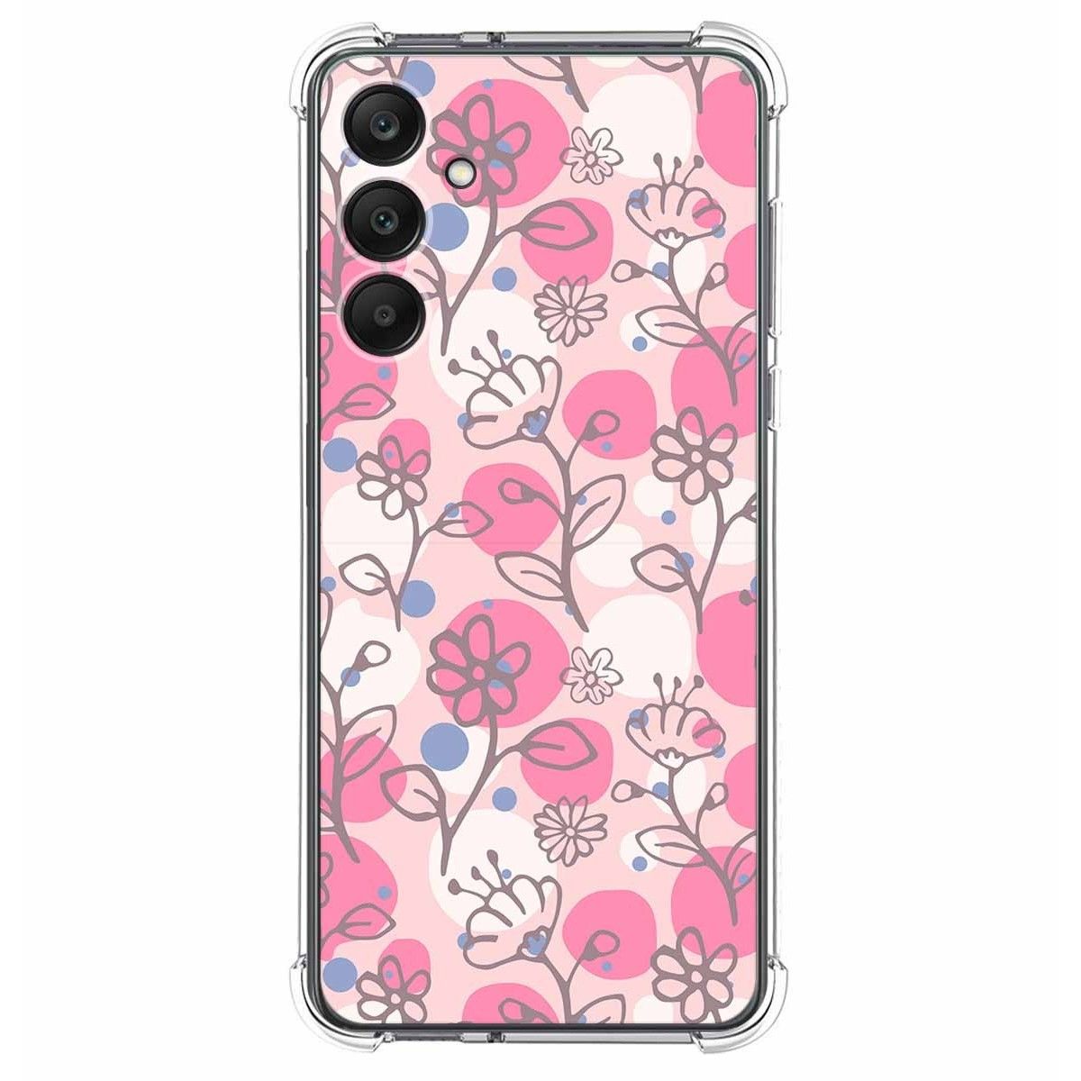 Funda Silicona Antigolpes para Samsung Galaxy A25 5G diseño Flores 07 Dibujos