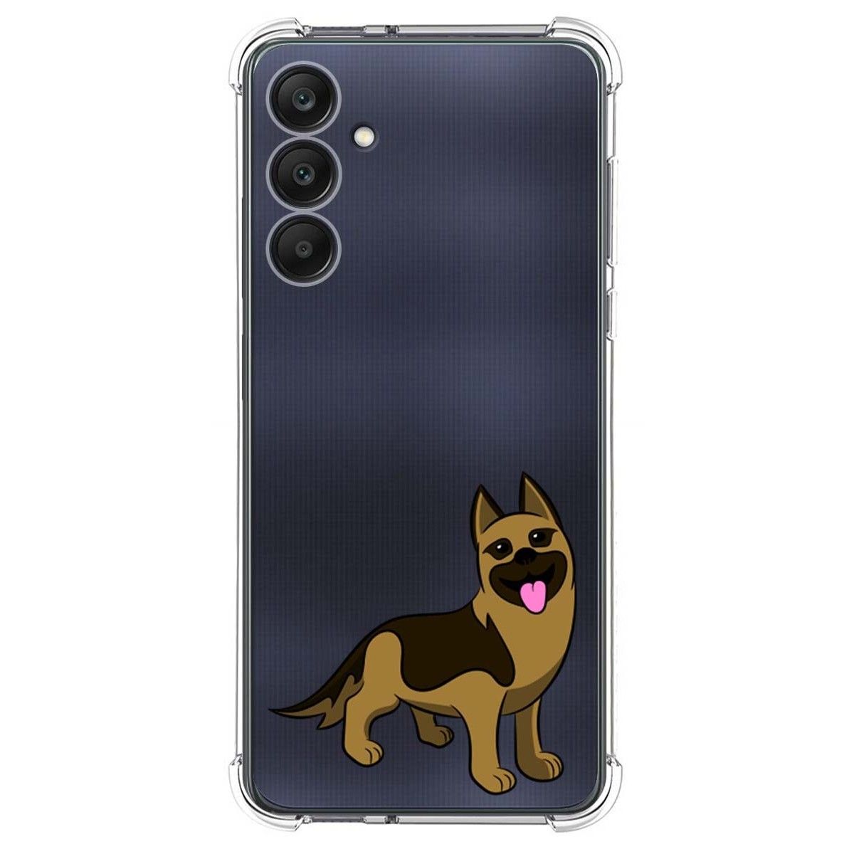 Funda Silicona Antigolpes para Samsung Galaxy A25 5G diseño Perros 03 Dibujos