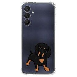 Funda Silicona Antigolpes para Samsung Galaxy A25 5G diseño Perros 04 Dibujos