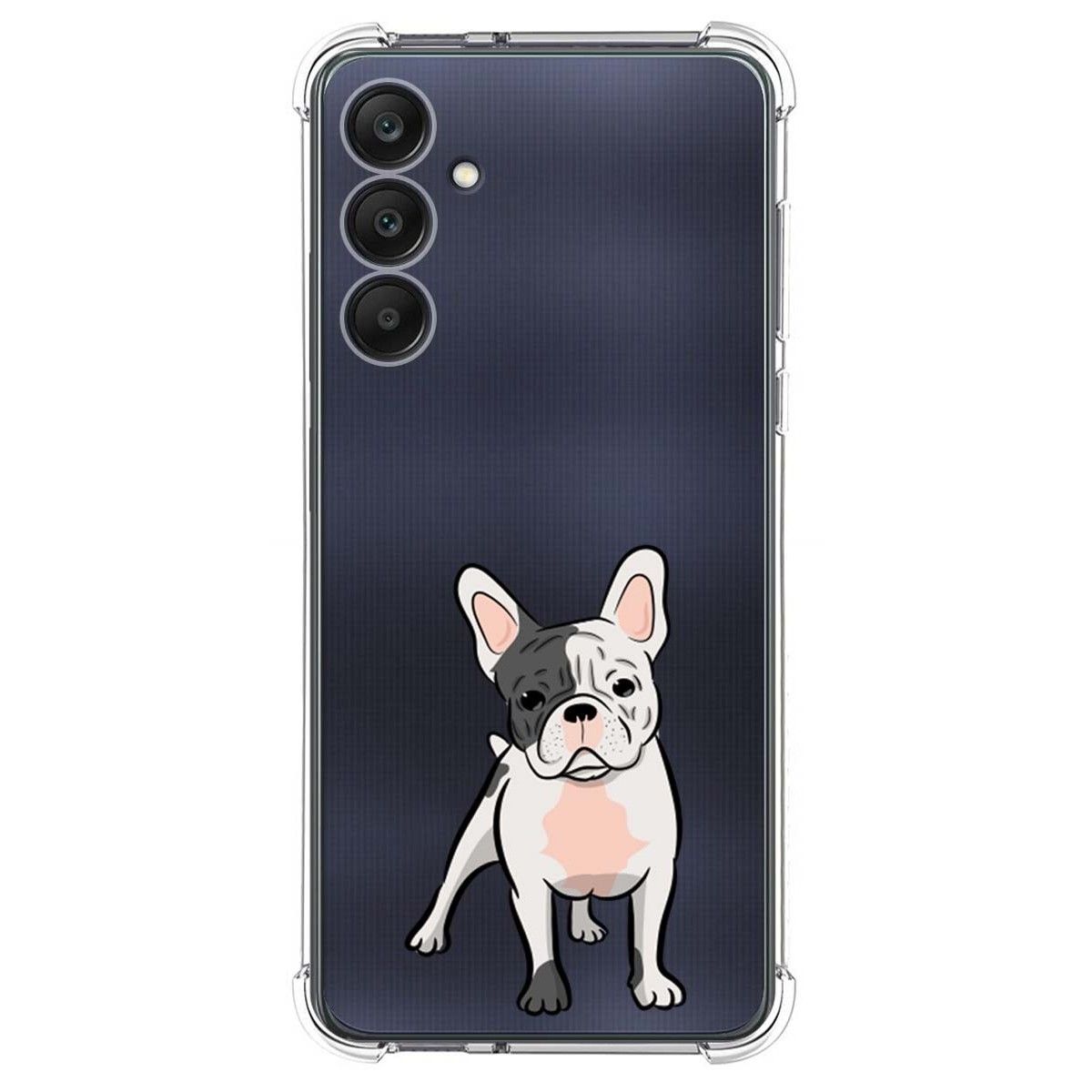 Funda Silicona Antigolpes para Samsung Galaxy A25 5G diseño Perros 06 Dibujos