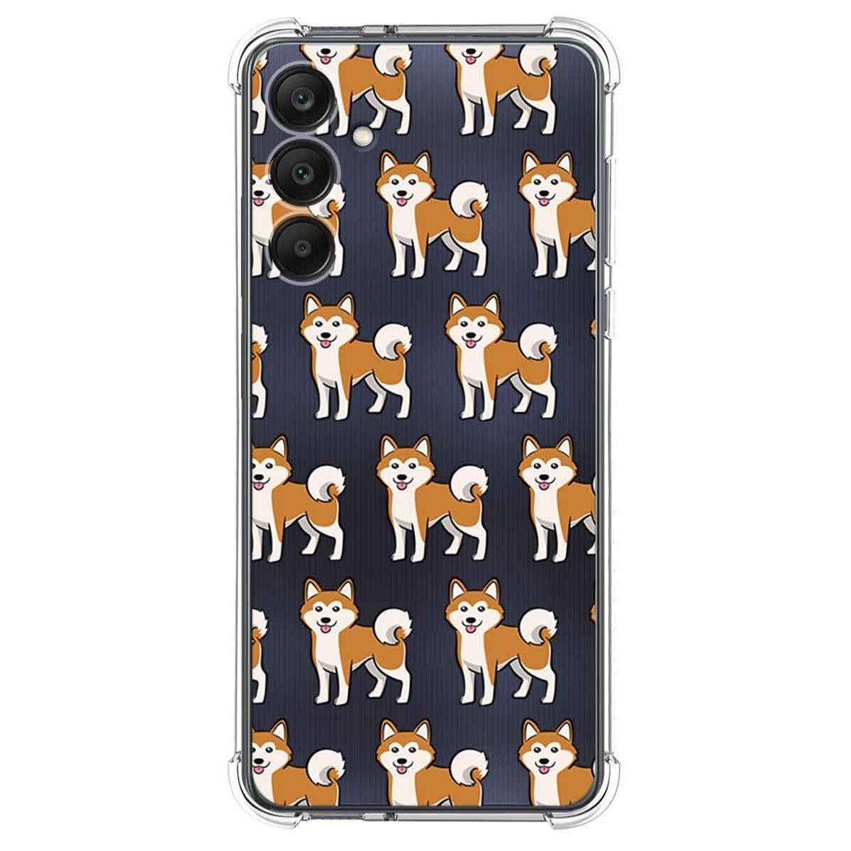Funda Silicona Antigolpes para Samsung Galaxy A25 5G diseño Perros 08 Dibujos