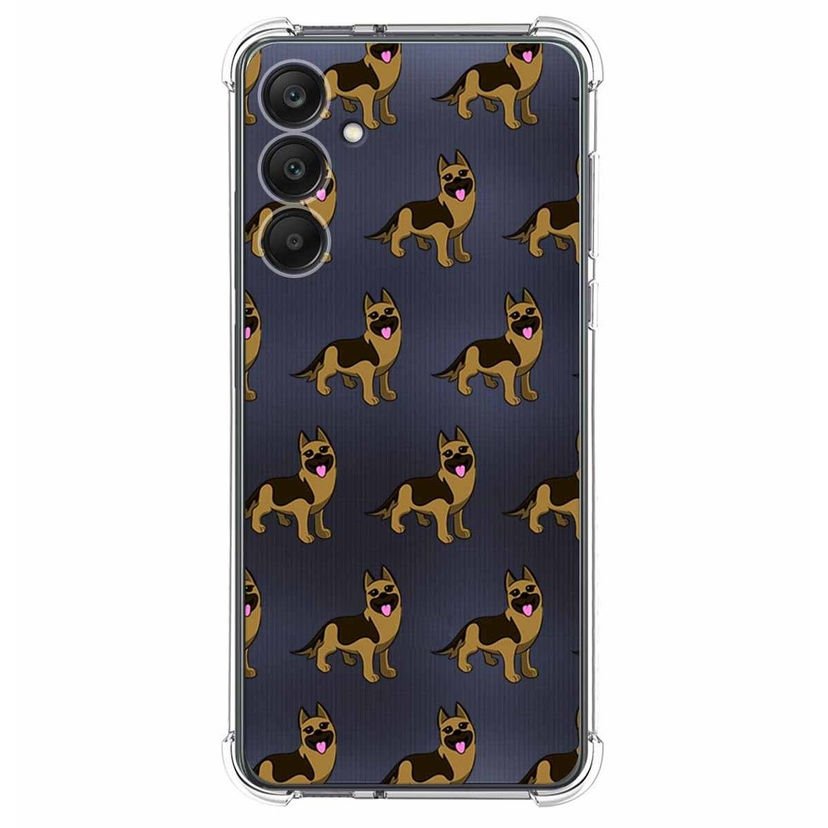 Funda Silicona Antigolpes para Samsung Galaxy A25 5G diseño Perros 09 Dibujos