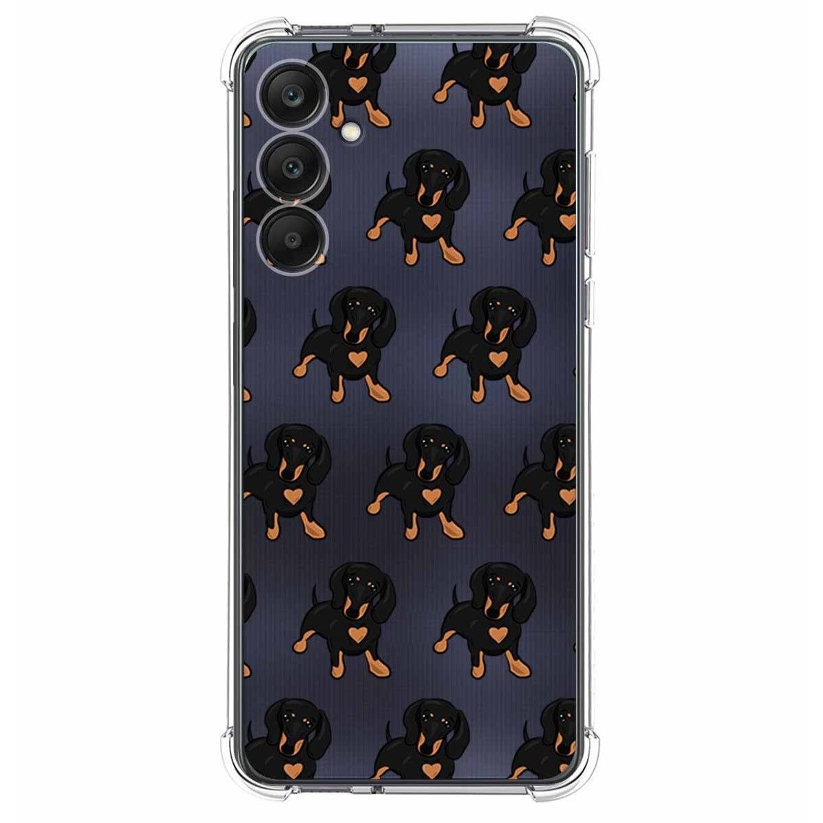 Funda Silicona Antigolpes para Samsung Galaxy A25 5G diseño Perros 10 Dibujos