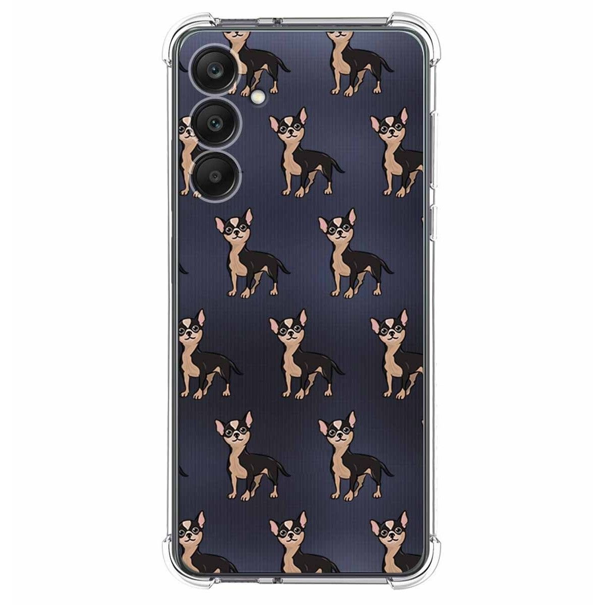 Funda Silicona Antigolpes para Samsung Galaxy A25 5G diseño Perros 11 Dibujos