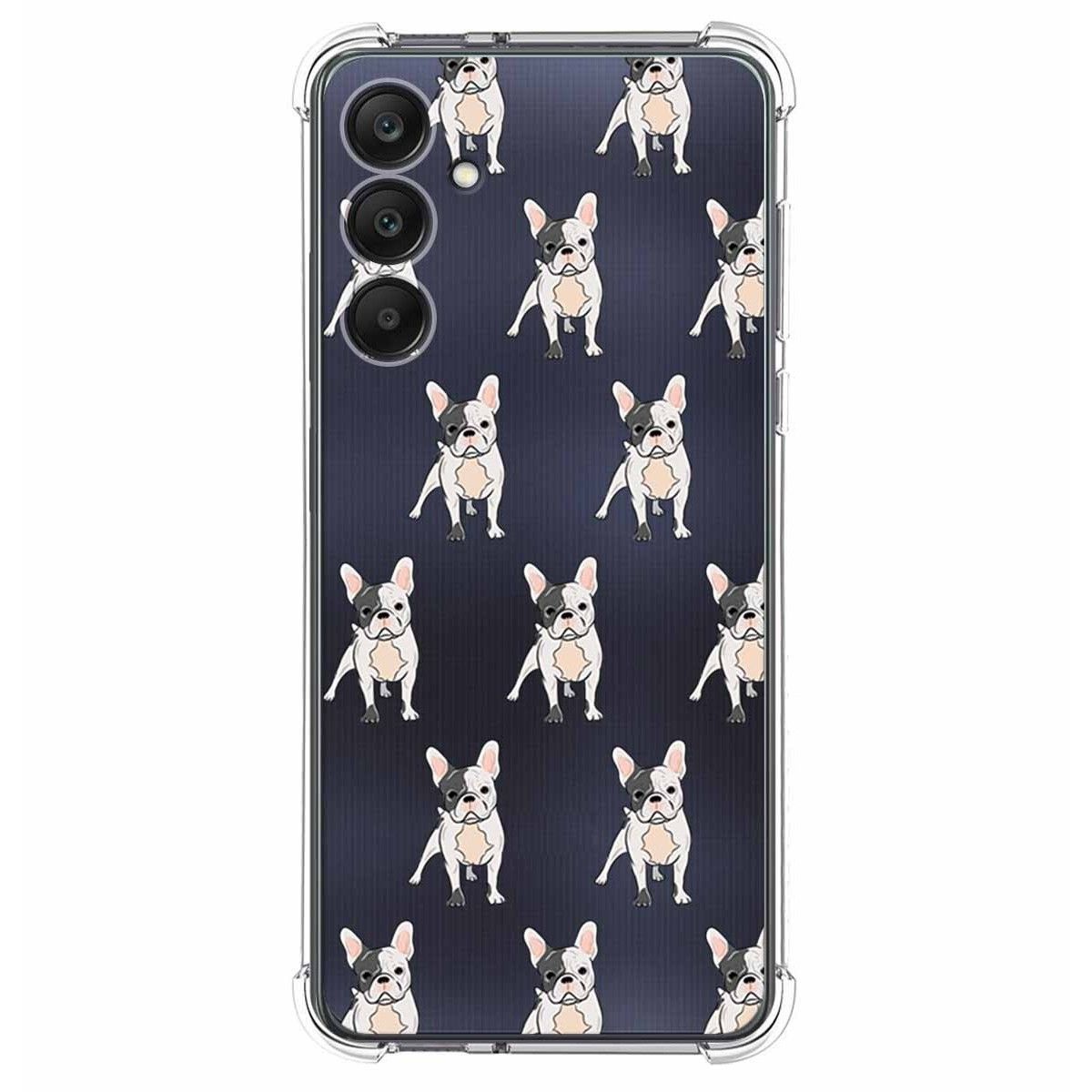 Funda Silicona Antigolpes para Samsung Galaxy A25 5G diseño Perros 12 Dibujos