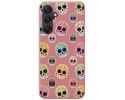 Funda Silicona Líquida Rosa para Samsung Galaxy A25 5G diseño Catrina Dibujos