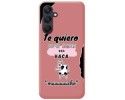Funda Silicona Líquida Rosa para Samsung Galaxy A25 5G diseño Vaca Dibujos