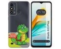Funda Silicona Transparente para ZTE Blade A53 Plus diseño Coco Dibujos
