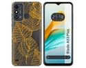 Funda Silicona Transparente para ZTE Blade A53 Plus diseño Hojas Dibujos