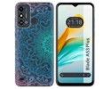 Funda Silicona Transparente para ZTE Blade A53 Plus diseño Mandala Dibujos